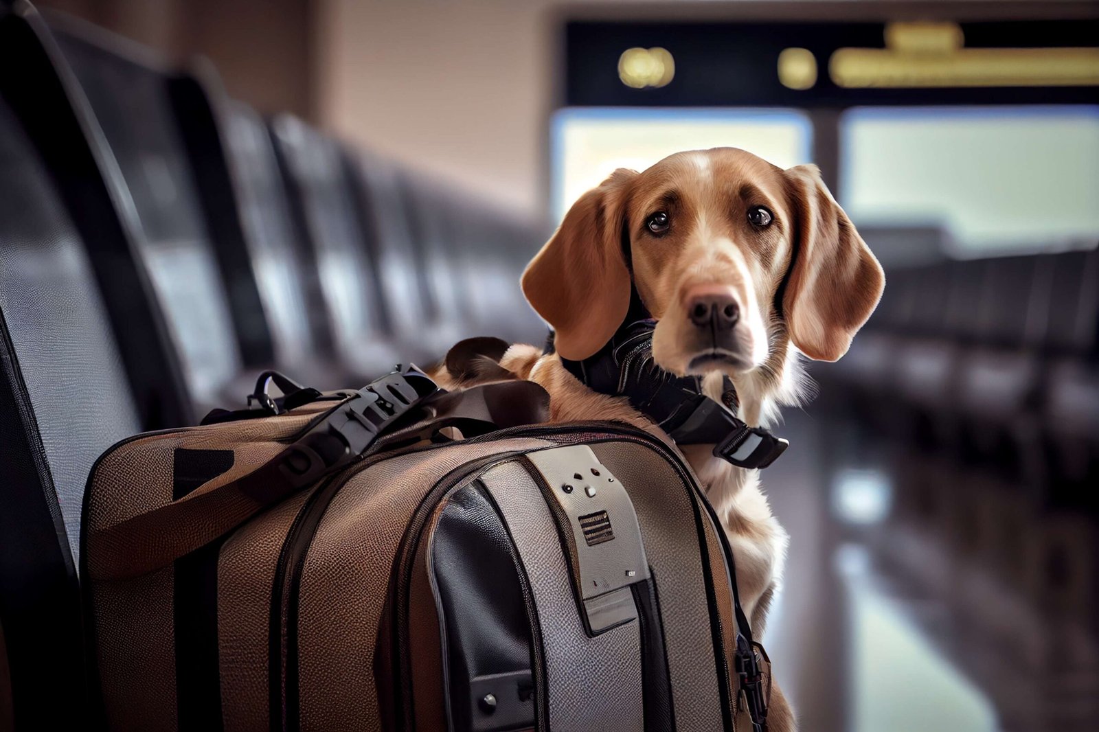 cute-puppy-sitting-luggage-waiting-travel-generative-ai (1)